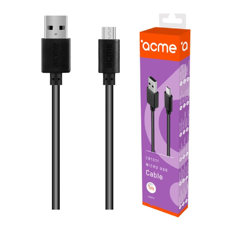 КАБЕЛ USB - micro USB 1m CB1011 ACME