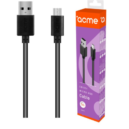 КАБЕЛ USB - micro USB 1m CB1011 ACME