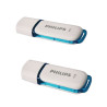 USB 2.0 16GB SNOW  2 PACK PHILIPS - СИН