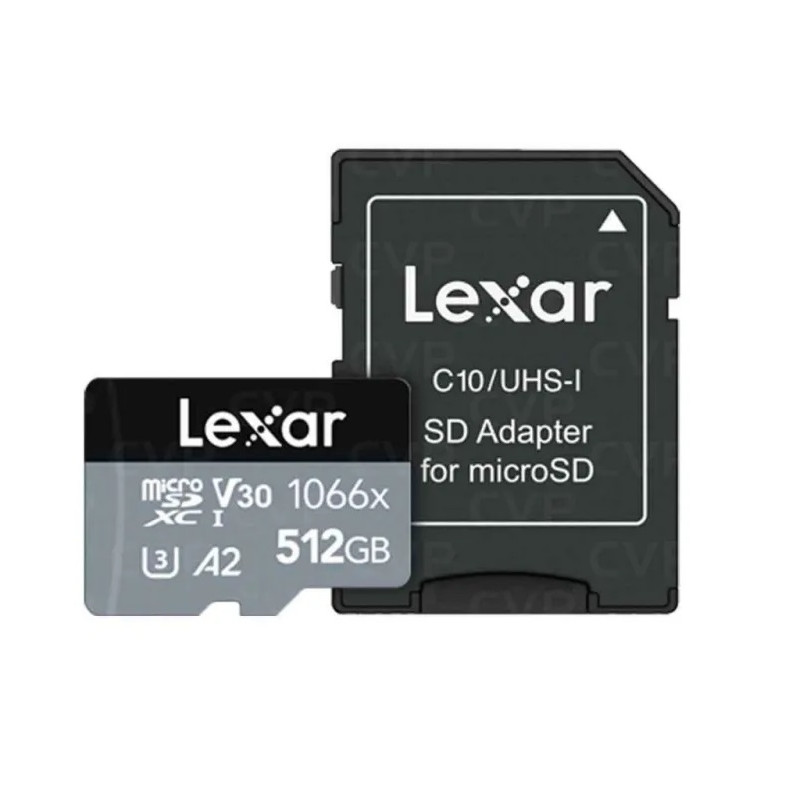 КАРТА ПАМЕТ micro SDXC 512GB Cl10 160/120MB/s A2,V30,U3 LEXAR