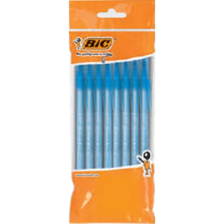 КОМПЛЕКТ РАУНДСТИК 8БР. / син / BIC