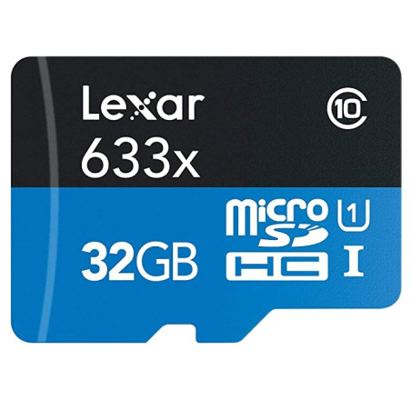 КАРТА ПАМЕТ micro SDHC 32GB Cl10 100/20MB/s NO ADAPTER LEXAR