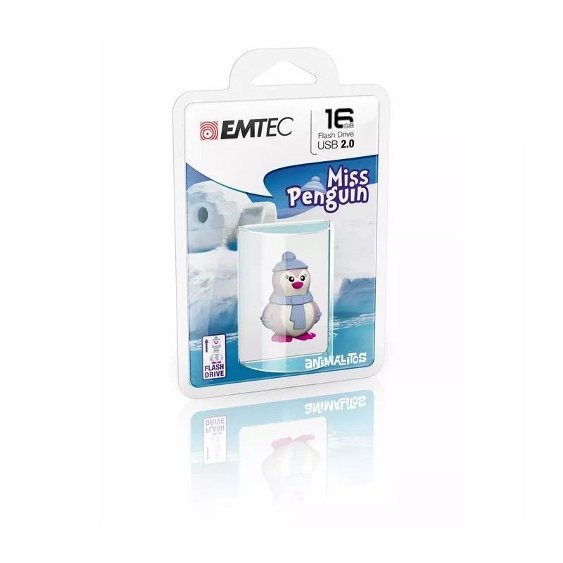 USB 2.0 16GB M336 Lady Penguin EMTEC