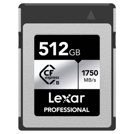 КАРТА ПАМЕТ CFEXPRESS 512GB TYPE B CARD, 1750/1300MB/S LEXAR