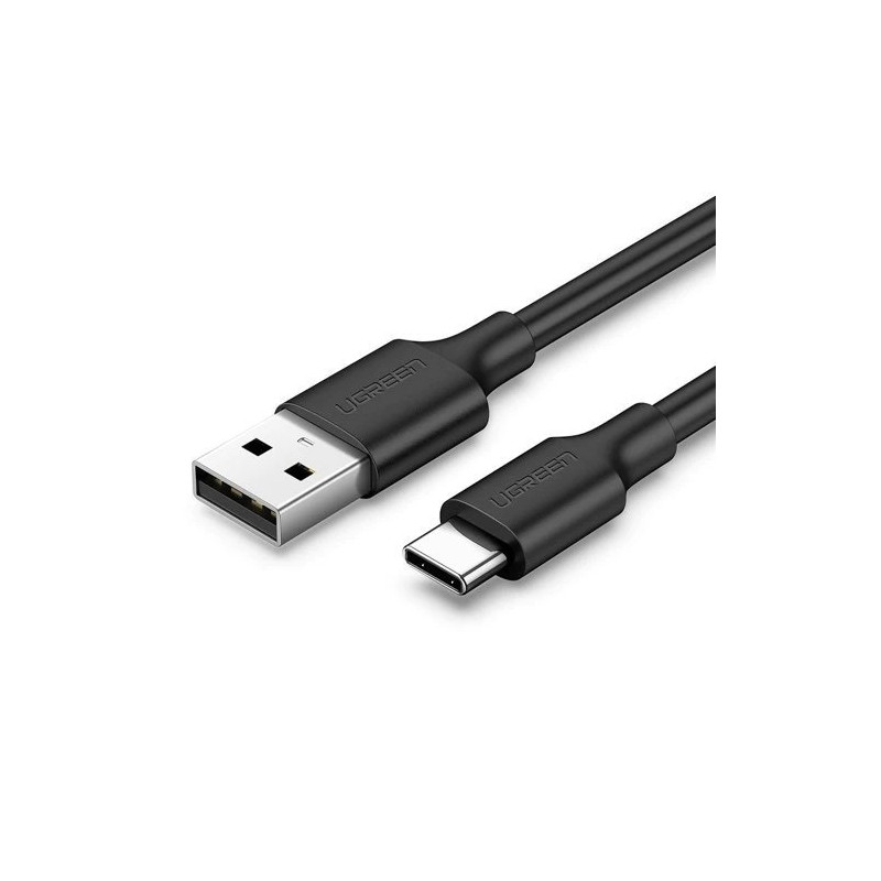 КАБЕЛ USB А / USB-C 3A,1М UGREEN - ЧЕРЕН