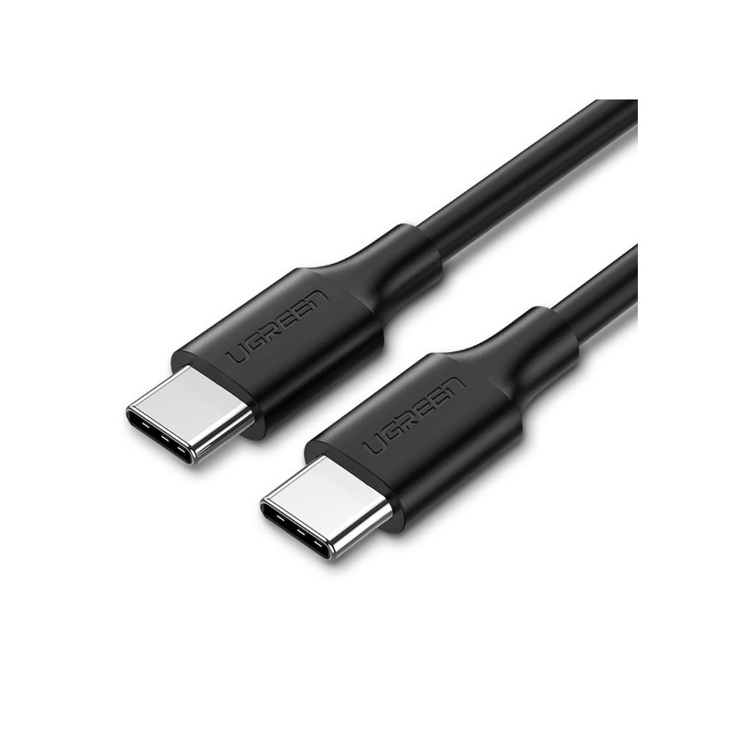 КАБЕЛ USB-C/USB-C 3А,DATA,1М, UGREEN - ЧЕРЕН