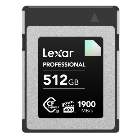 КАРТА ПАМЕТ CFEXPRESS 512GB TYPE-B,1900/1700MB/S VPG400 LEXAR