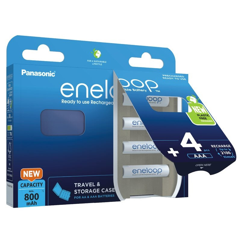 4БP. БАТЕРИИ BLUE CASE AAA 800 ENELOOP