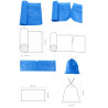 ТОРБИ ЗА СМЕТ BLUE 60L С ВРЪЗКА HD 10 БР. STANDARD VIGO