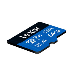 КАРТА ПАМЕТ micro SDHC 64GB Cl10 100/45MB/s U3 NO ADAPT LEXAR