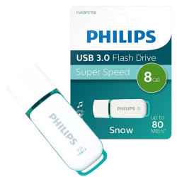 USB 2.0 8GB SNOW PHILIPS -...