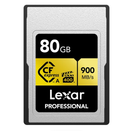 CF Express 80GB TYPE A 900/800MB/s VPG 400 LEXAR