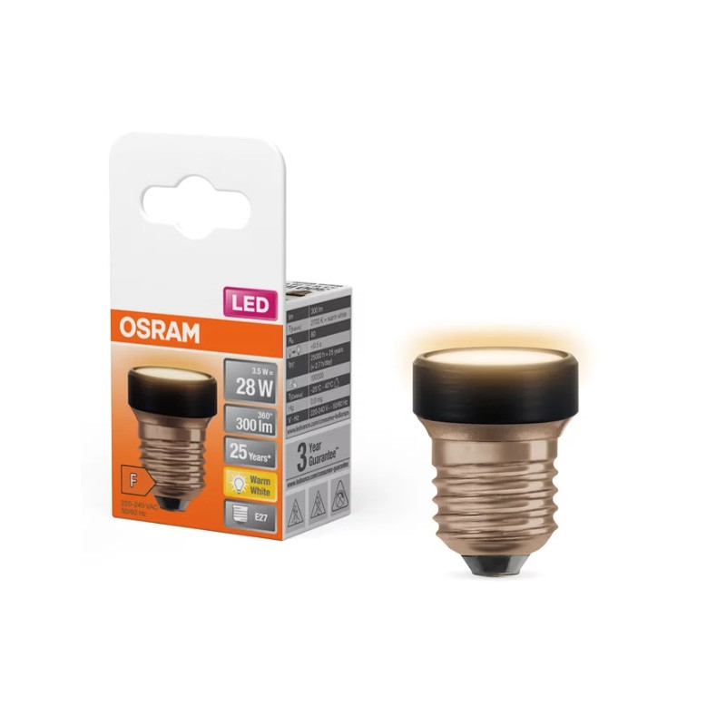 LED ЛАМПА FLAT+2xRING 28 3.5W/827 230VFR E27 LEDVANCE