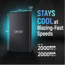 EXT SSD ARMOR700 4TB USB 3.2 Gen2x2 2000/2000 LEXAR