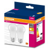 ПАКЕТ 2бр. х LED ЛАМПА VALUE CLA75 10W/827 E27 LEDVANCE