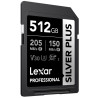 КАРТА ПАМЕТ SDXC 512GB 205/150MB/s UHS-I,C10,V30,U3 LEXAR