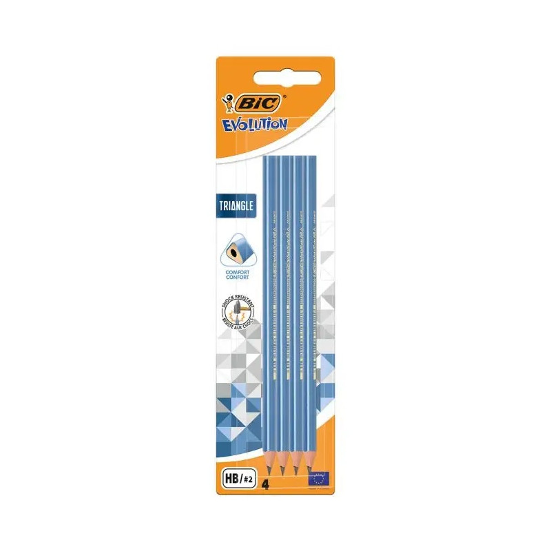 МОЛИВ БЕЗ ГУМА EVOLUTION ТРИЪГЪЛЕН Б4 BIC