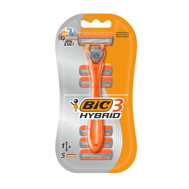 МЪЖКА САМОБРЪСНАЧКА HYBRID Б1+5 BIC