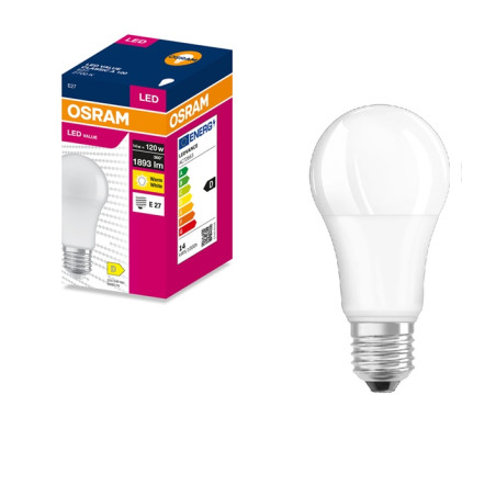 LED ЛАМПА VALUE CLA120 1893lm/827 E27 LEDVANCE
