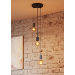 LED ЛАМПА VINTAGE 1906 CLA60 G80 GOLD HEART FIL DIM 8W E27 LEDVANCE