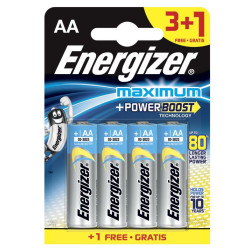 БАТЕРИИ ENR MAX PLUS AA 3+1...