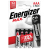 АЛКАЛНИ БАТЕРИИ 4 БРОЯ ENR MAX ALK AAA CHP4 ALKALINE ENERGIZER