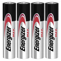 АЛКАЛНИ БАТЕРИИ 4 БРОЯ ENR MAX ALK AAA CHP4 ALKALINE ENERGIZER