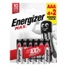 АЛКАЛНИ БАТЕРИИ ENR MAX ALK AAA 4+2 CHP6 ENERGIZER