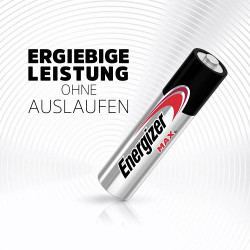 АЛКАЛНИ БАТЕРИИ ENR MAX ALK AAA 4+2 CHP6 ENERGIZER