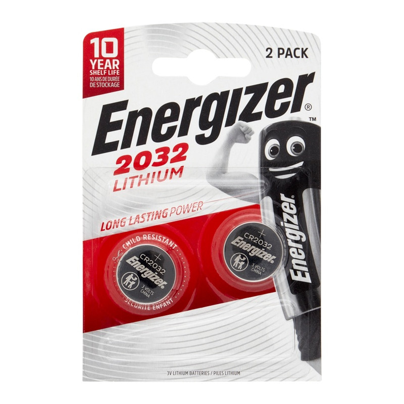 2 бр. ЛИТИЕВИ БАТЕРИИ LITHIUM SPECIAL CR2032 BP2 ENERGIZER