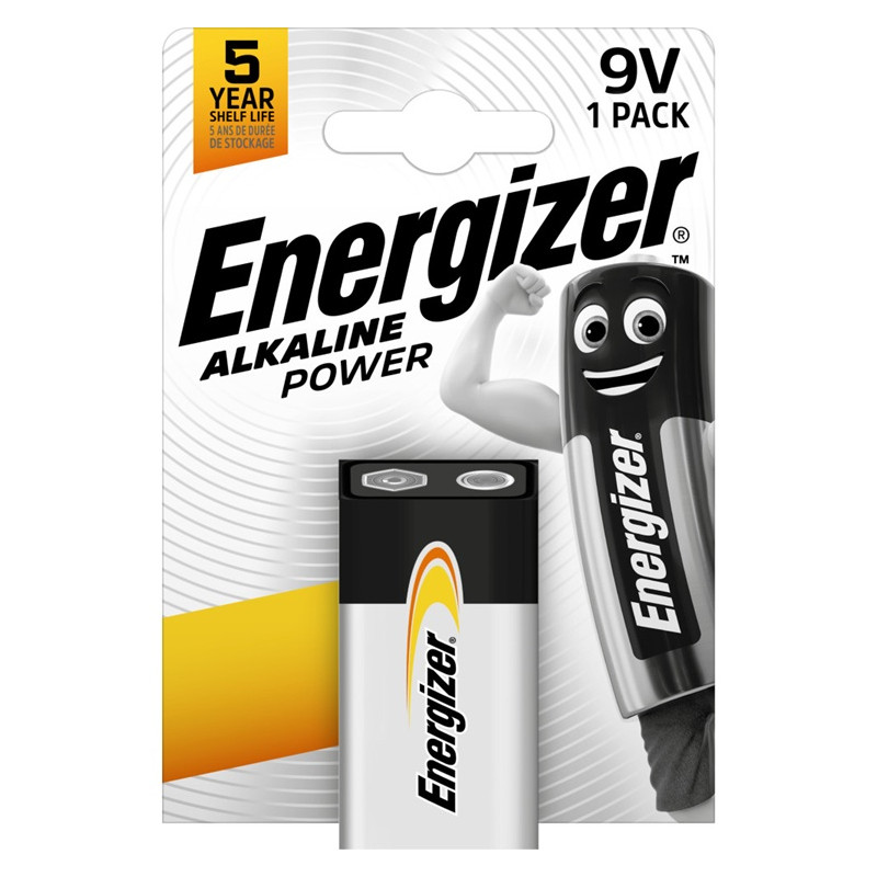 АЛКАЛНА БАТЕРИЯ ALKALINE POWER 9V CHP1 ENERGIZER