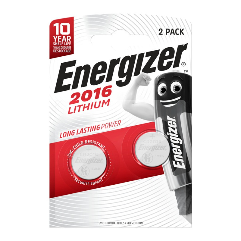 ЛИТИЕВИ БАТЕРИИ LITHIUM SPECIAL CR2016 BP2 ENERGIZER