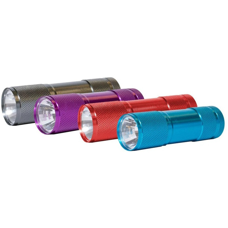 МЕТАЛНИ ЦВЕТНИ ФЕНЕРЧЕТА + 3 AAA БАТЕРИИ COLOR METAL LIGHT EVEREADY ENERGIZER