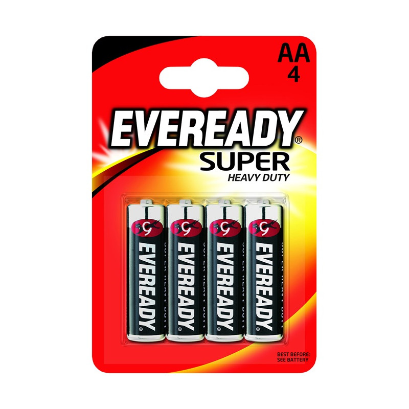 ЦИНКОВИ БАТЕРИИ EVEREADY SHD AA BP4 ENERGIZER