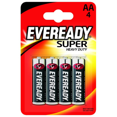 ЦИНКОВИ БАТЕРИИ EVEREADY SHD AA BP4 ENERGIZER