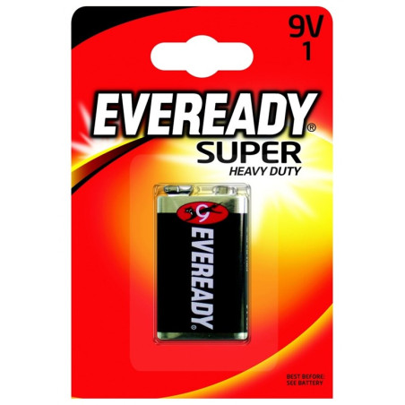 ЦИНКОВА БАТЕРИЯ EVEREADY SHD 9V BP1 ENERGIZER