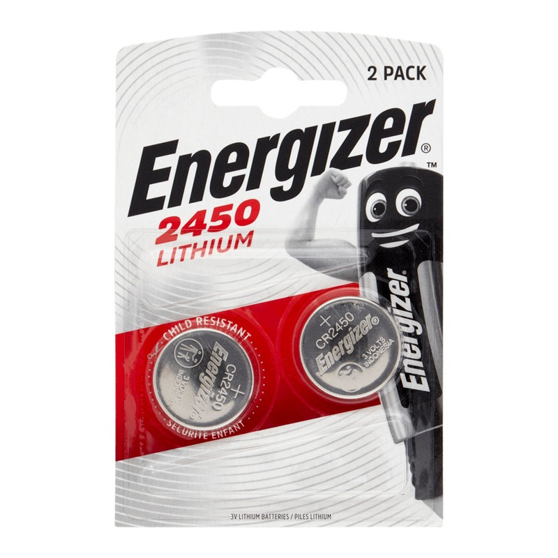 ЛИТИЕВИ БАТЕРИИ ENR LITHIUM SPECIAL CR2450 BP2 ENERGIZER
