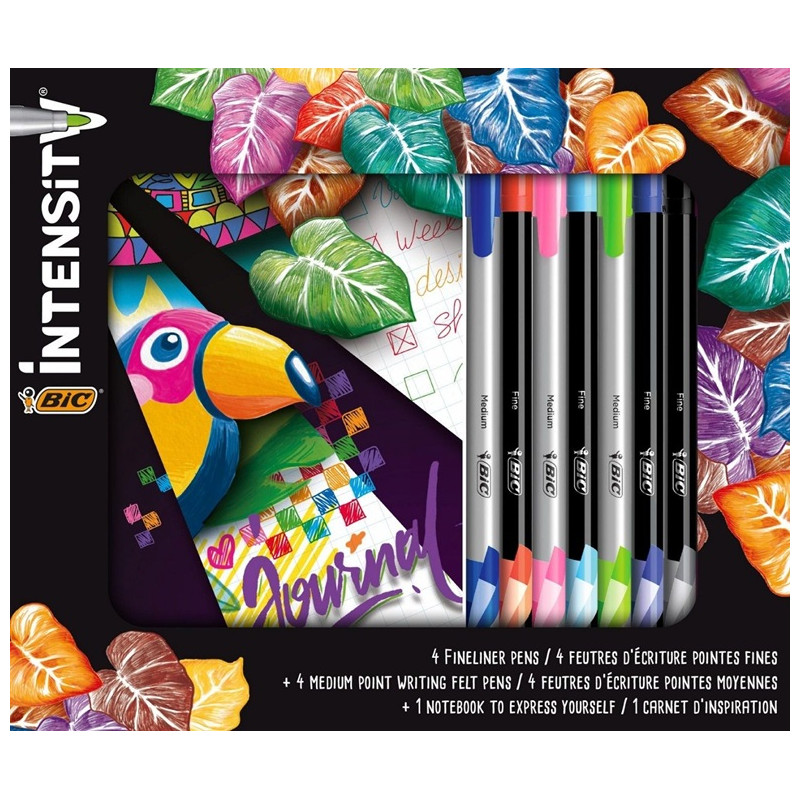 ТЕФТЕР + СМЕСЕН КОМПЛЕКТ ОЦВЕТЯВАНЕ INTENSITY BIC