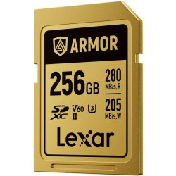 SDXC 256GB 280/210MB/s UHS-II,V60,U3, ARMOR LEXAR