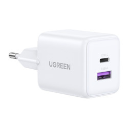 ЗАРЯДНО УСТРОЙСТВО X516 220V 1xUSB-C 1xUSB A 30W mini UGREEN - БЯЛО