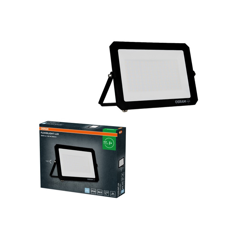 LED ПРОЖЕКТОР FLOODLIGHT LUX 100W 865 BLACK LEDVANCE