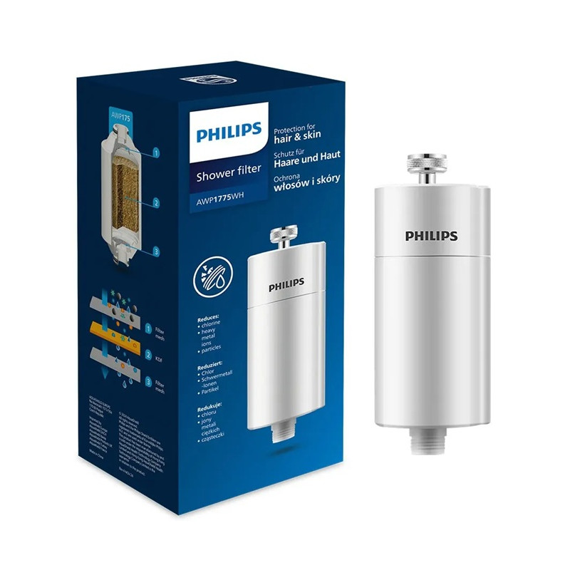 ФИЛТЪР ЗА ДУШ AWP1775 PHILIPS - БЯЛ