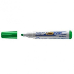 КУТИЯ 12 БР. МАРКЕР VELLEDA ЗЕЛЕН ЦВЯТ ЗА БЯЛА ДЪСКА BIC