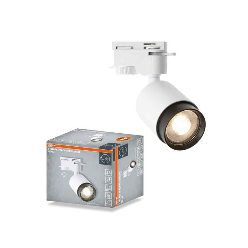 LED СПОТ 1PHASE TRACKING SPOT BEAM GU10 WHITE LEDVANCE